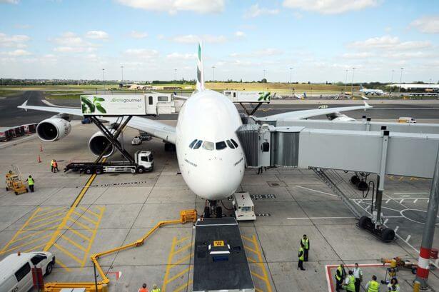 Birmingham airport flight arrival