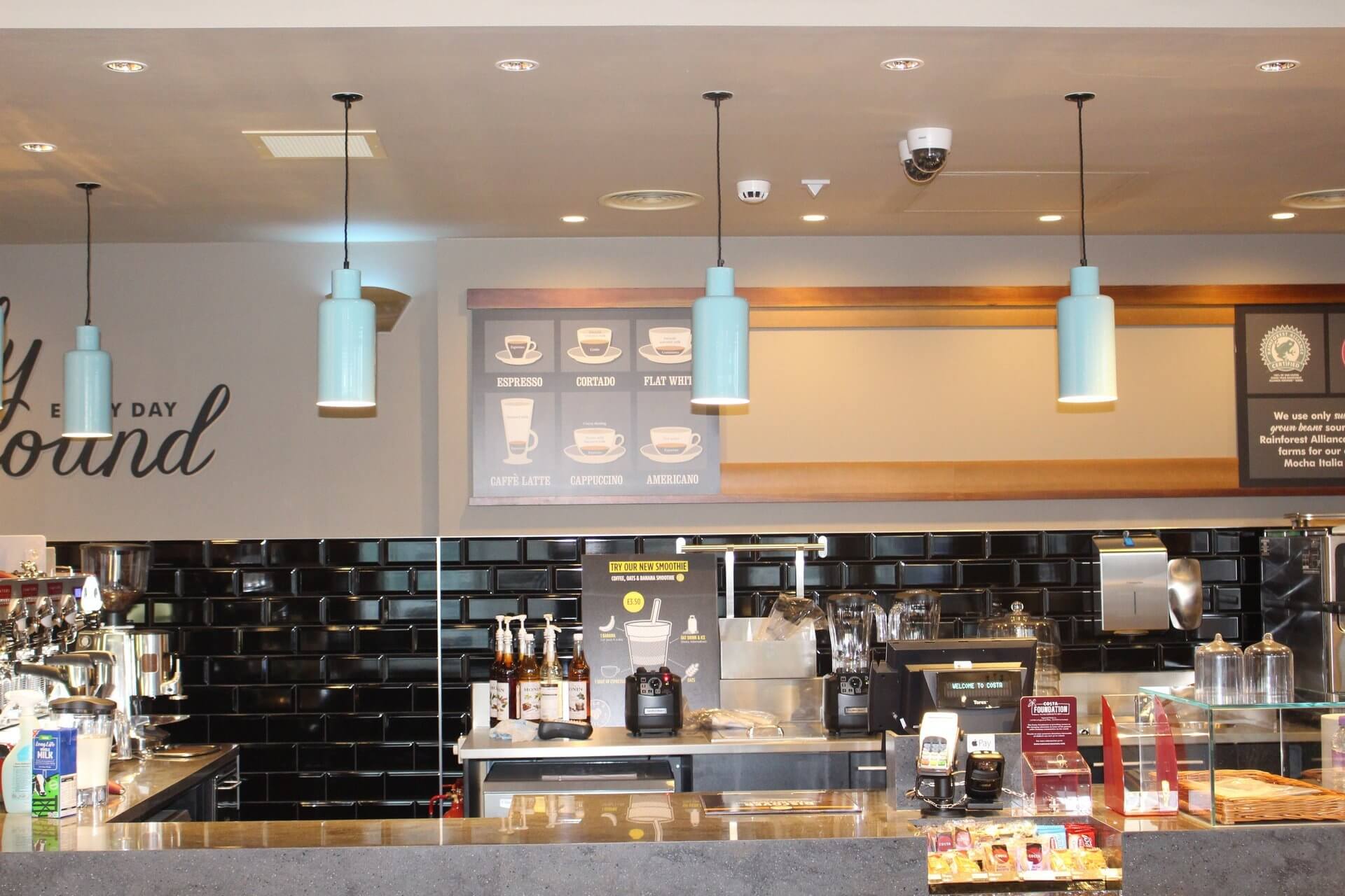 Costa coffee interior