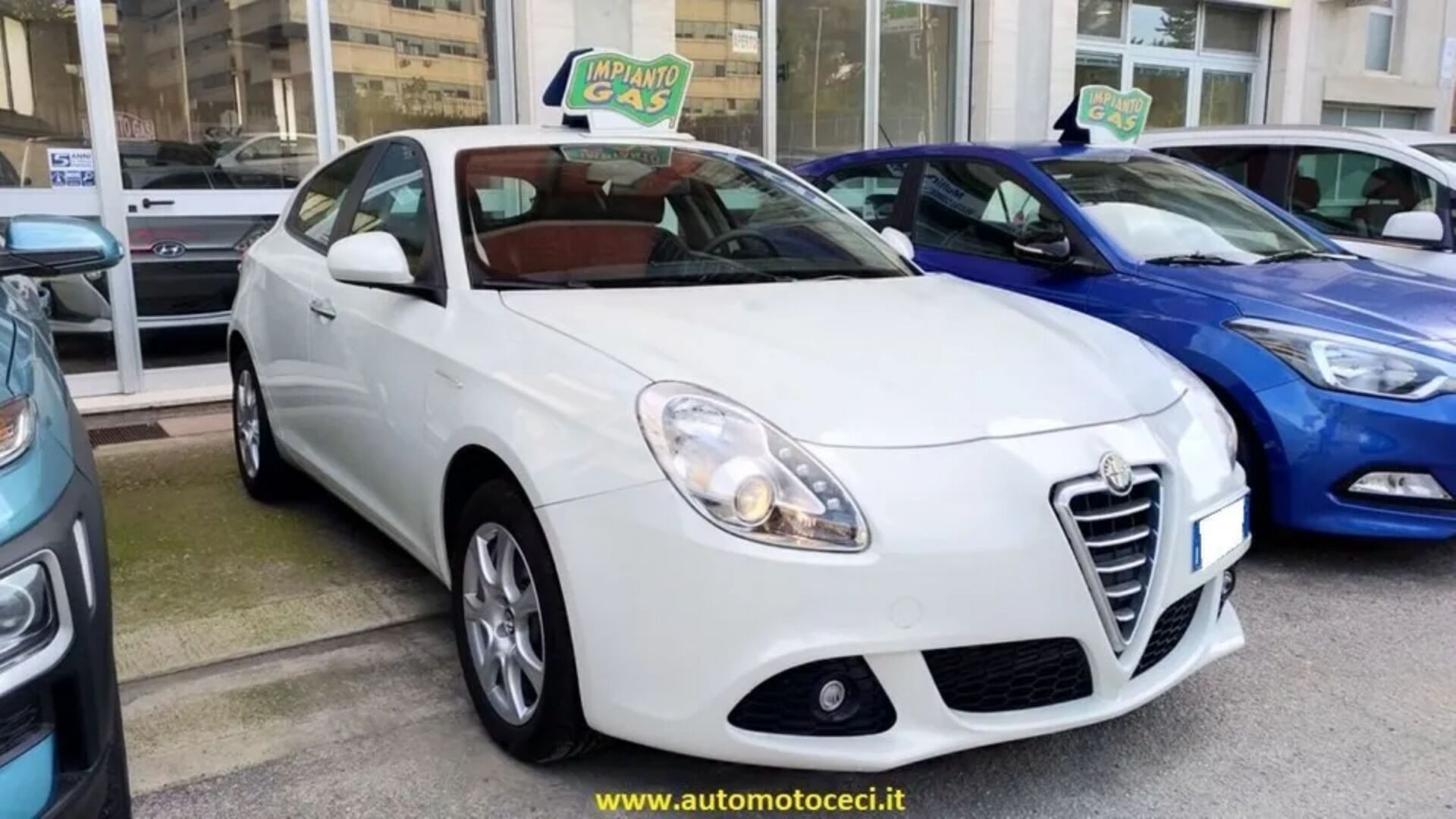 Profilo sinistro Alfa Romeo Giulietta