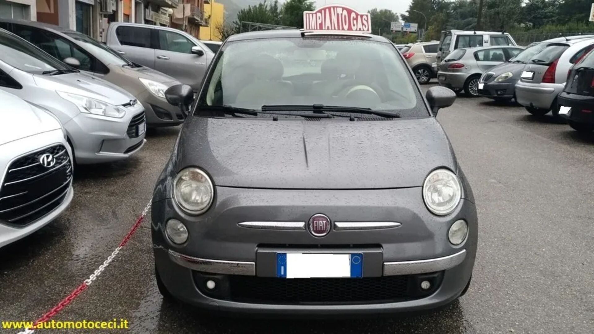 Parte davanti FIAT 500