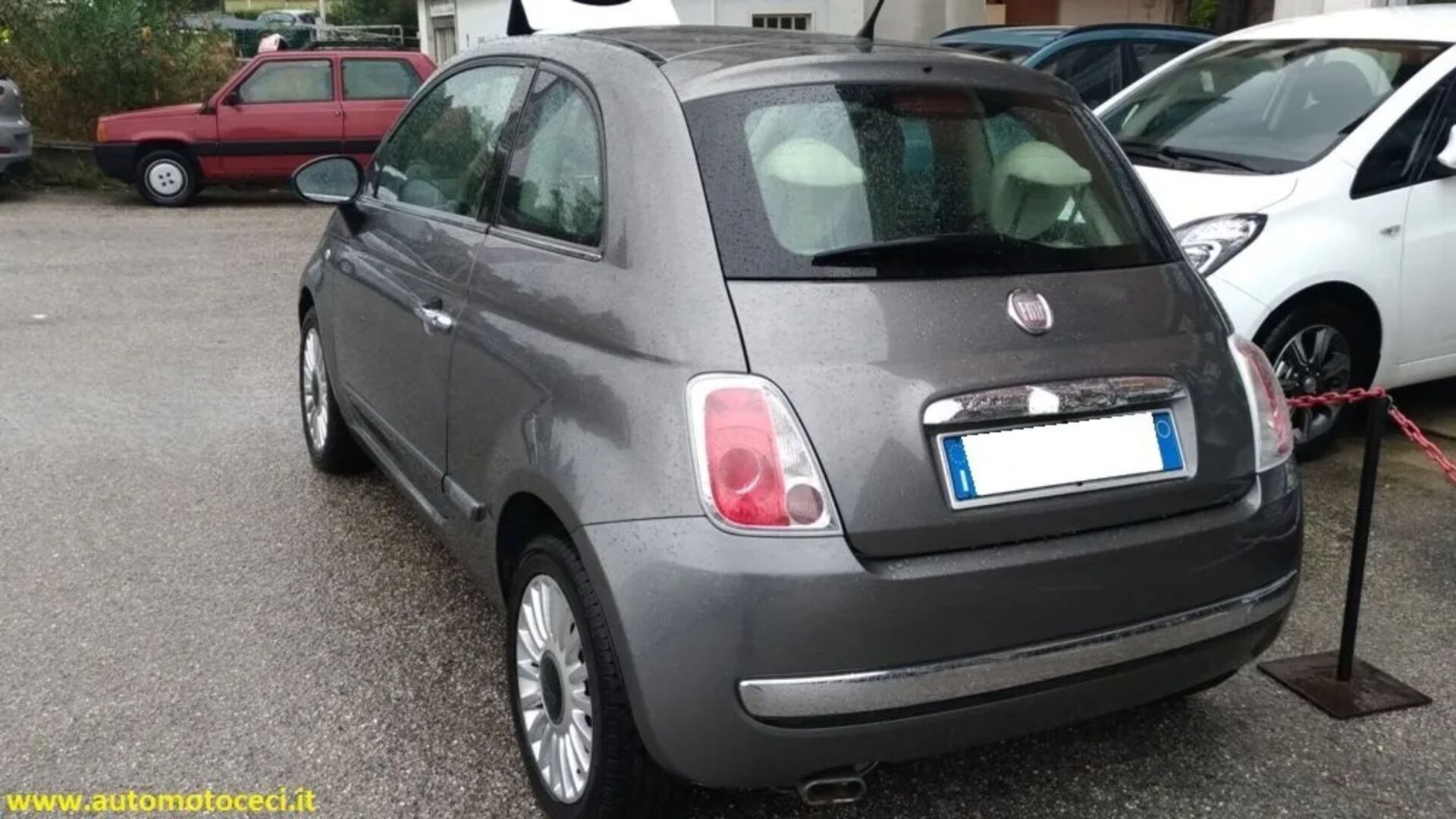 Parte dietro FIAT 500