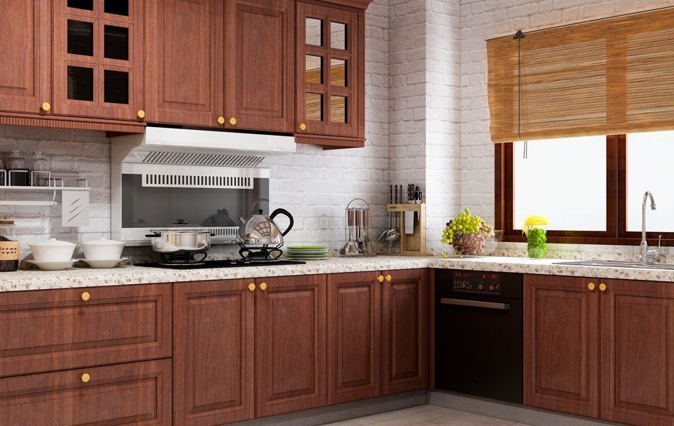 Custom Cabinets — Rustic Kitchen Design in Worcester County, MA