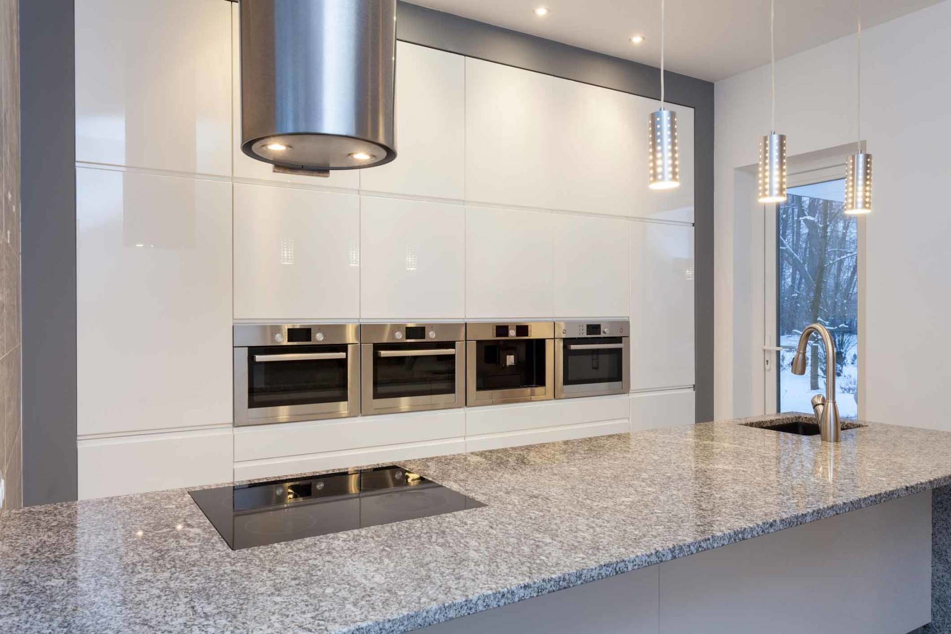 Modern Kitchen Countertop — Worcester County, MA — Cassa Kitchen & Bath Design & Remodeling Center