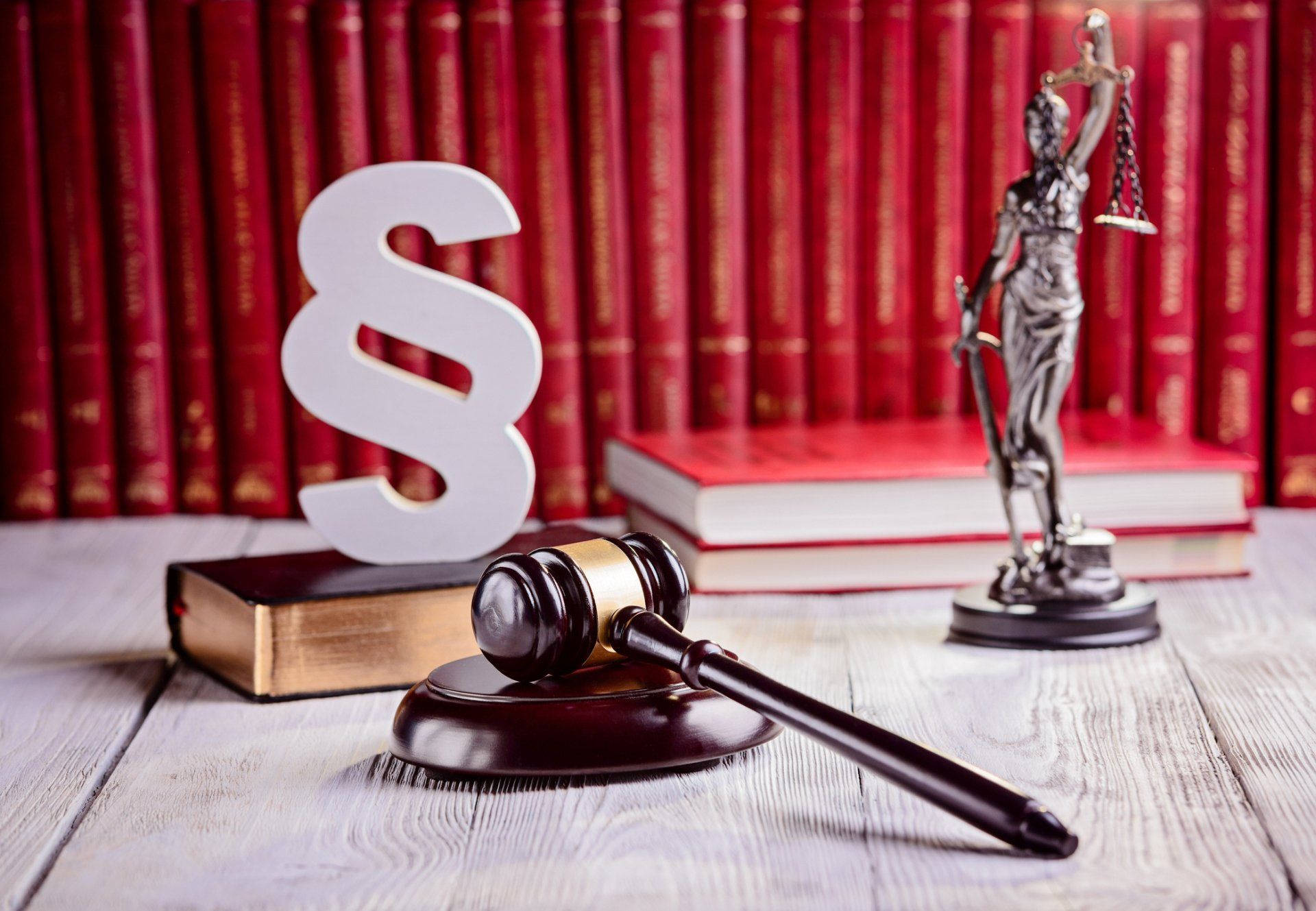 Symbols Of Law In Court Library — Cleveland, OH — Ehrenreich & Associates