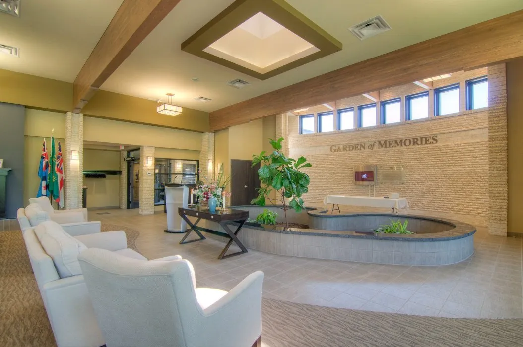 funeral centre garden of memories room