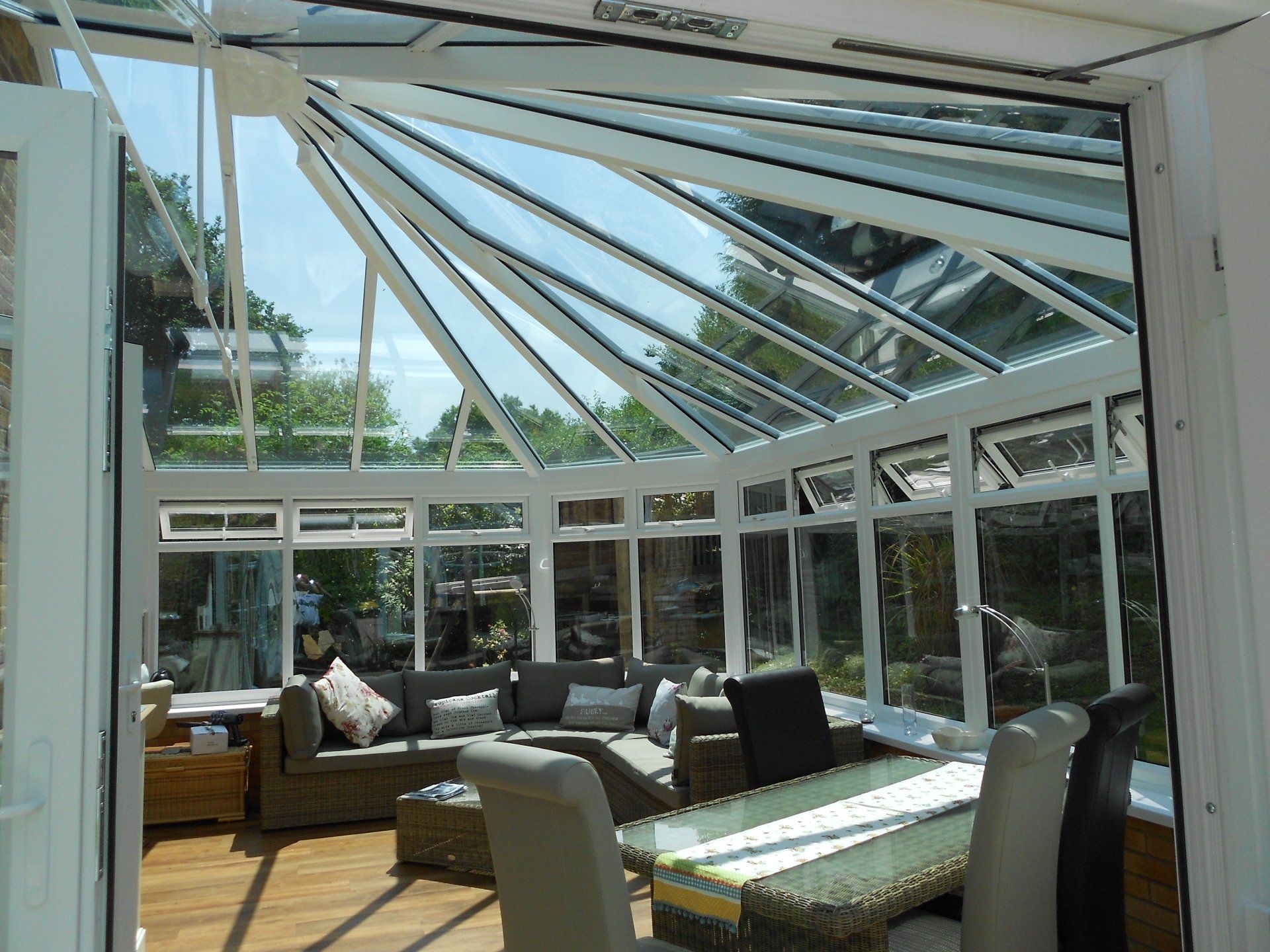 glass conservatory