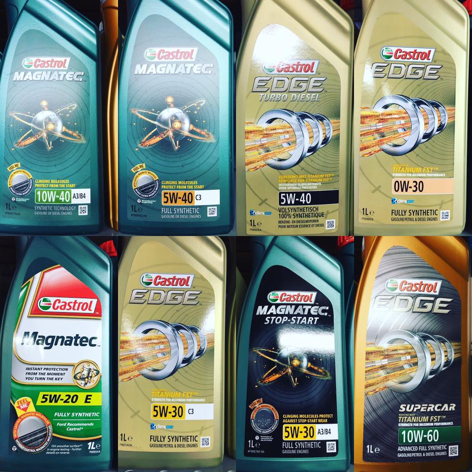 assortimento olio motore