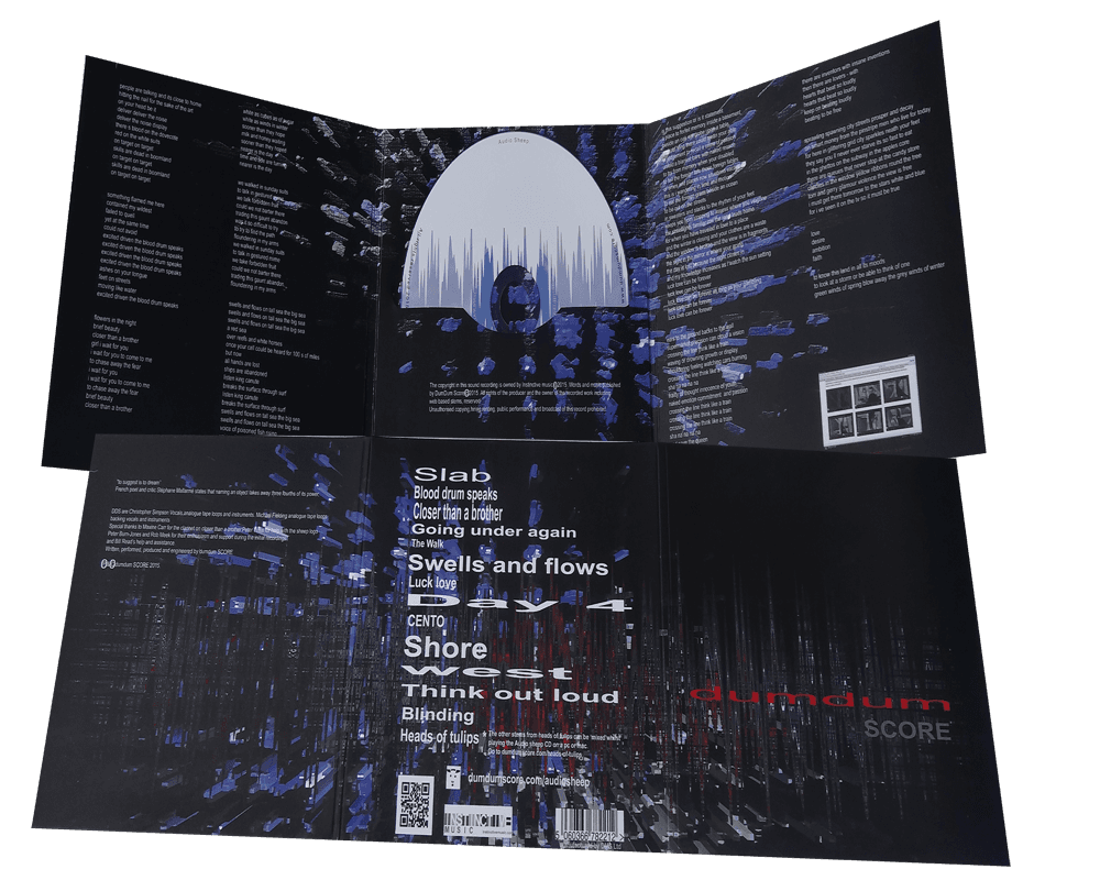 dumdum Score experimental Audio Sheep Album dumdum Score Audio Sheep 'redux' album on CD, iTunes & Google Play