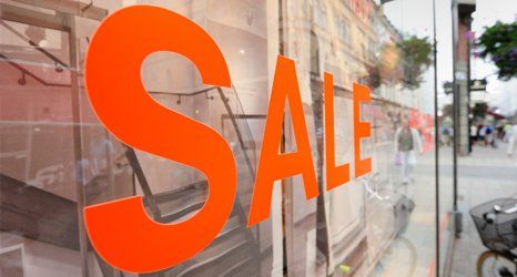 Sale signage
