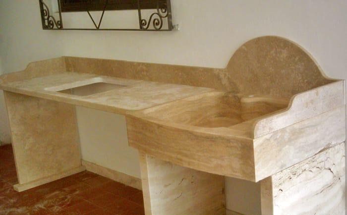 piano cucina con lavello
