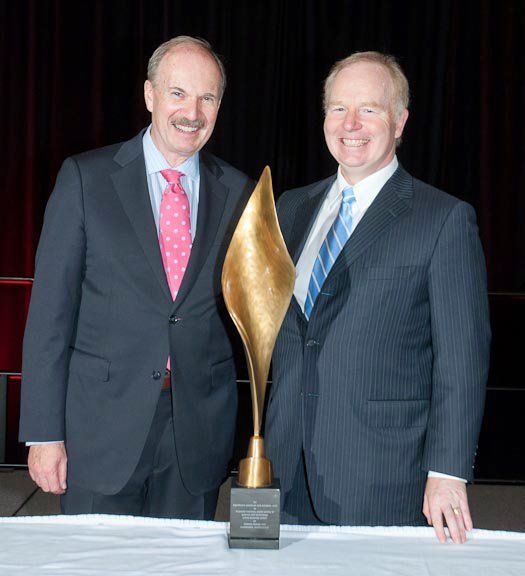 Rob McLeese receiving Probyn Prize Rob McLeese receiving Probyn Prize