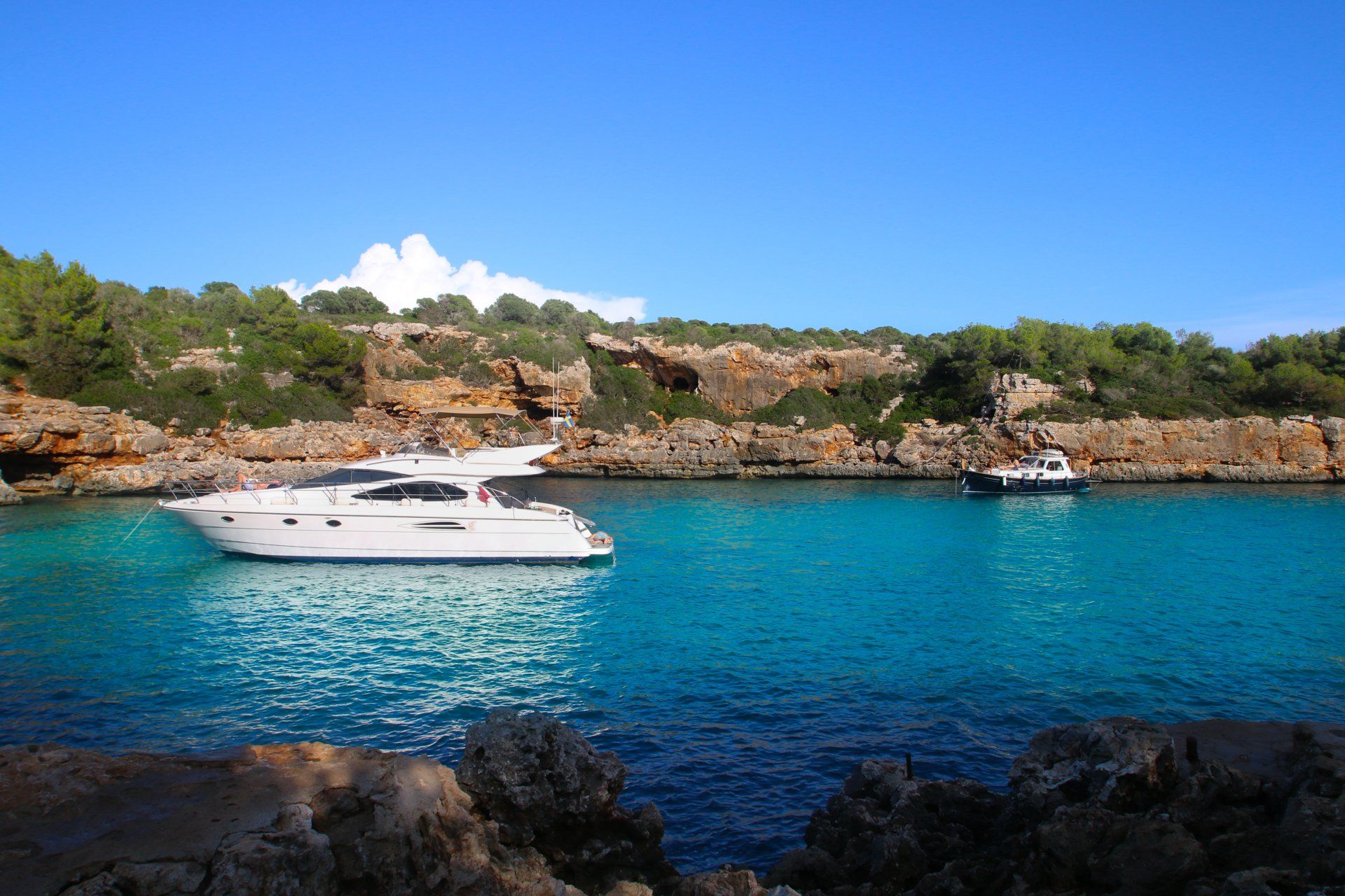 Cala Sa Nau, Mallorca, Majorca, Spain