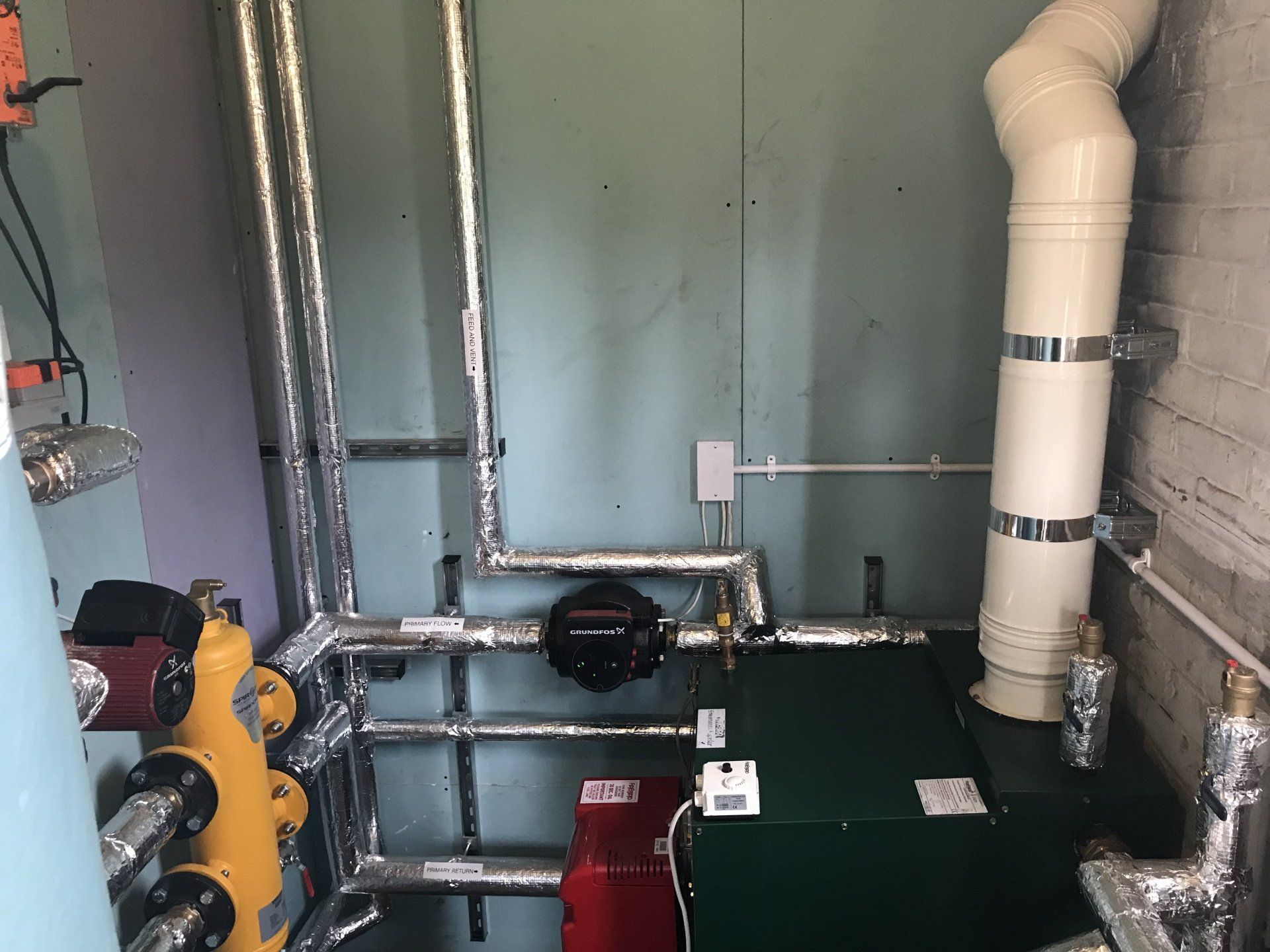 Oil boiler installation Farleyhill