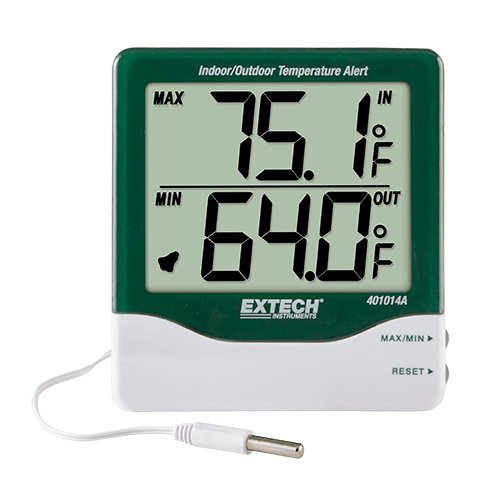Large Digit Thermometer Large Digit Indoor/Outdoor Thermometer