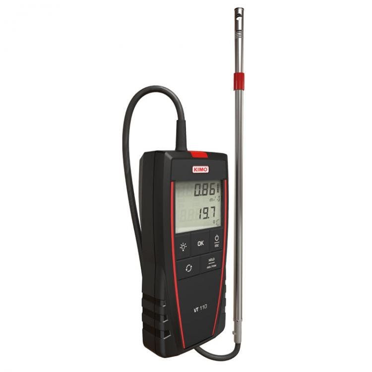 anemometer with probe hot wire Hot Wire Thermo Anemometer with probe