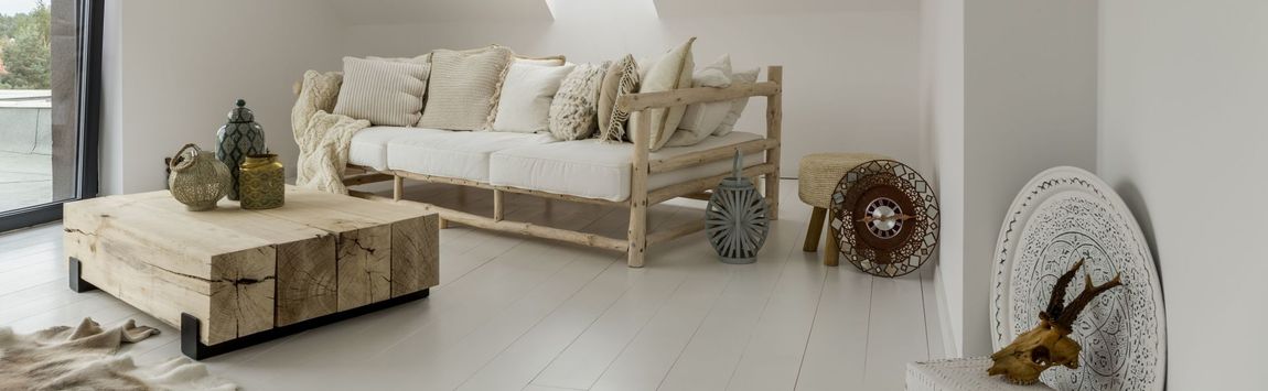 arredamento in stile rustico-chic