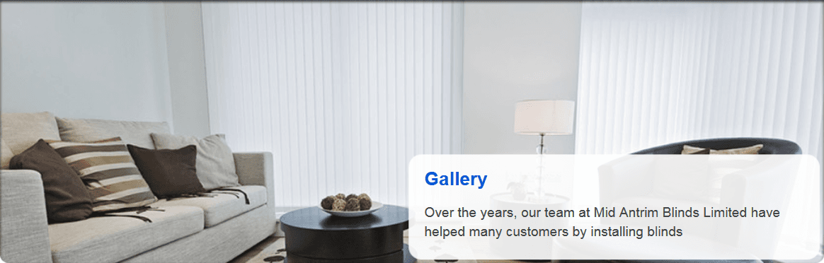 If you'd like new blinds in Ballymena call 028 2544 0976