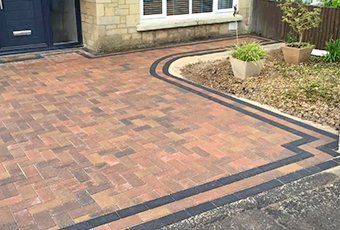 driveway laying