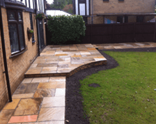 patio laying