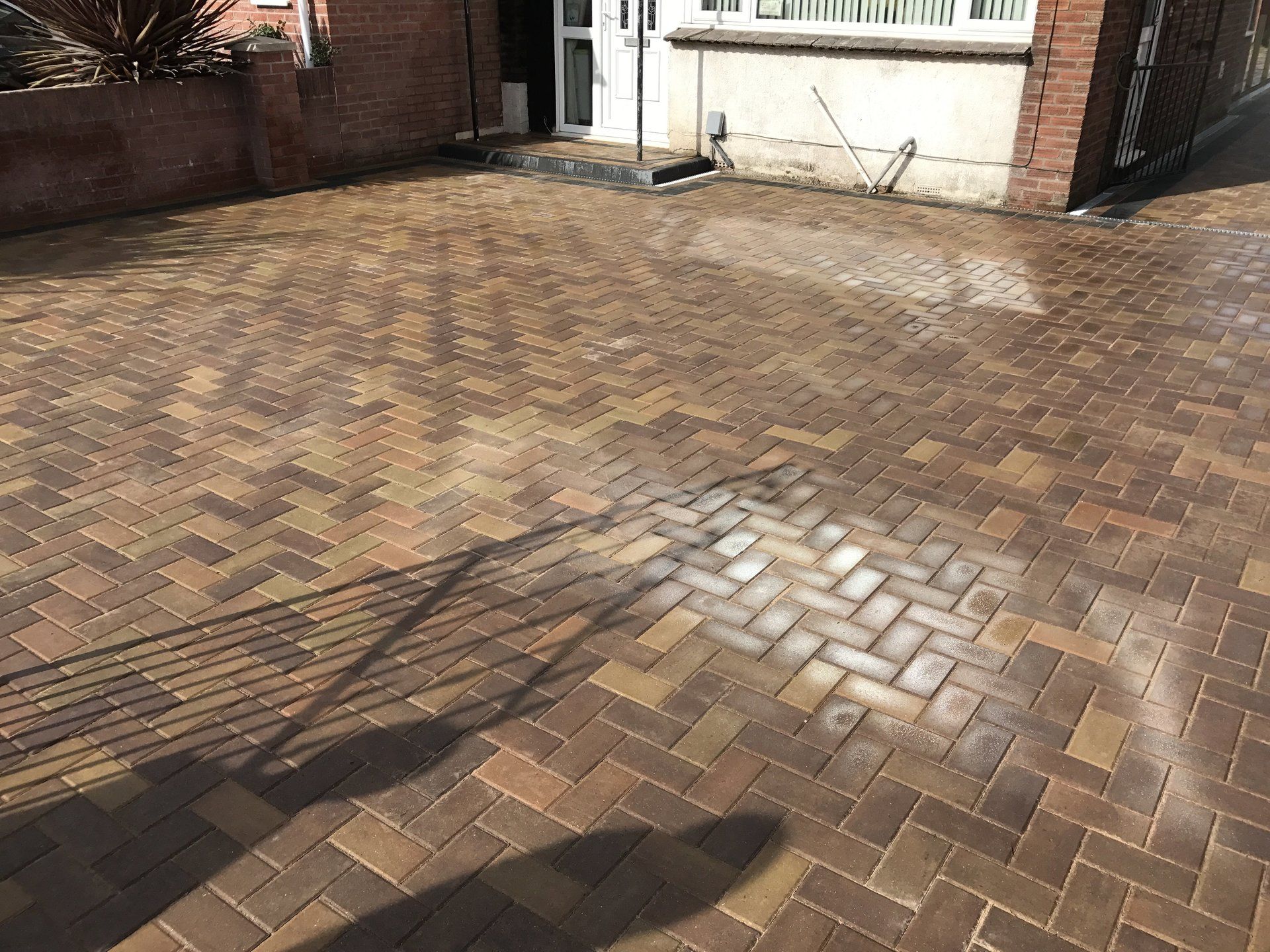 commercial patio laying