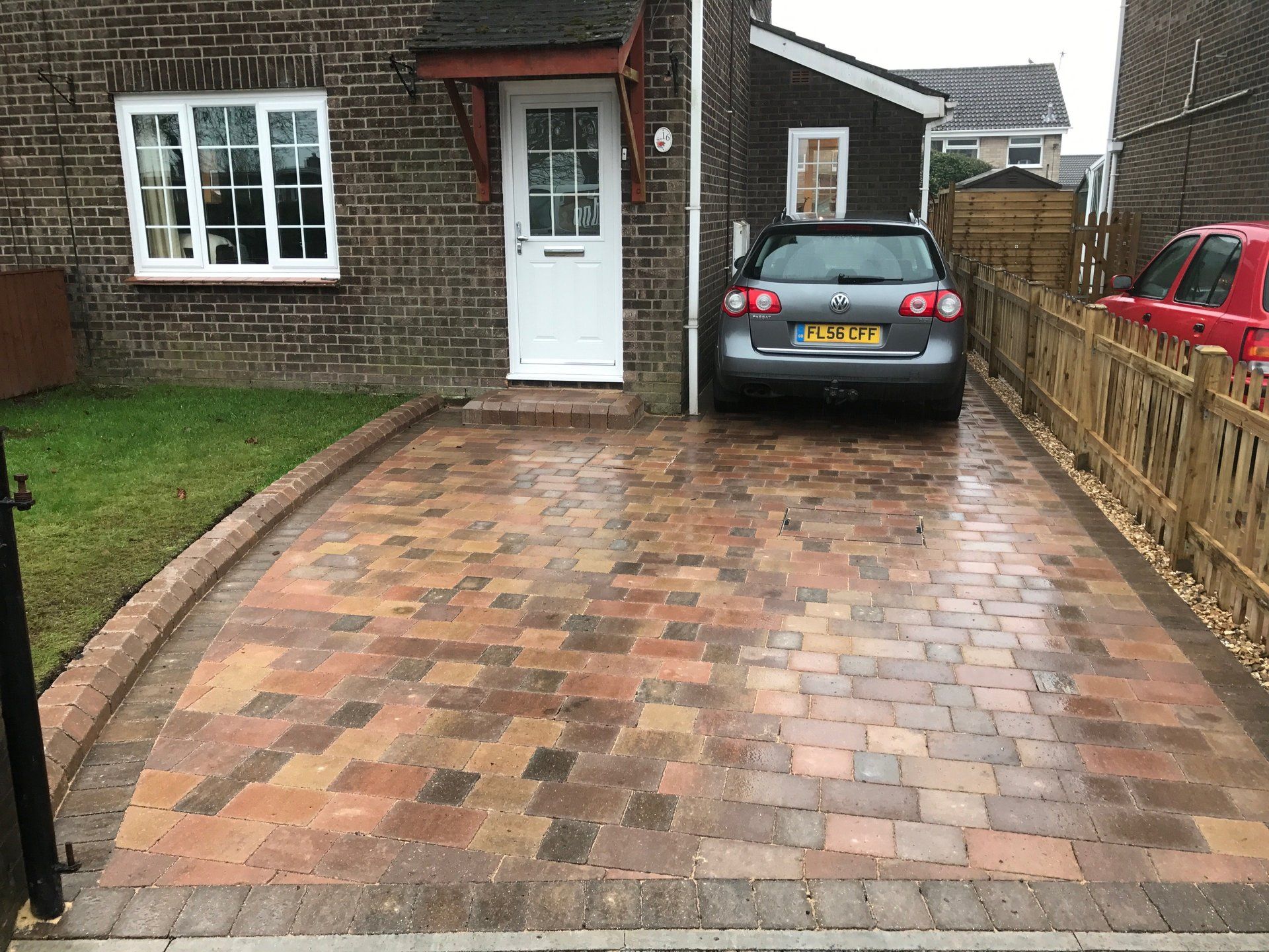 well-finished patio