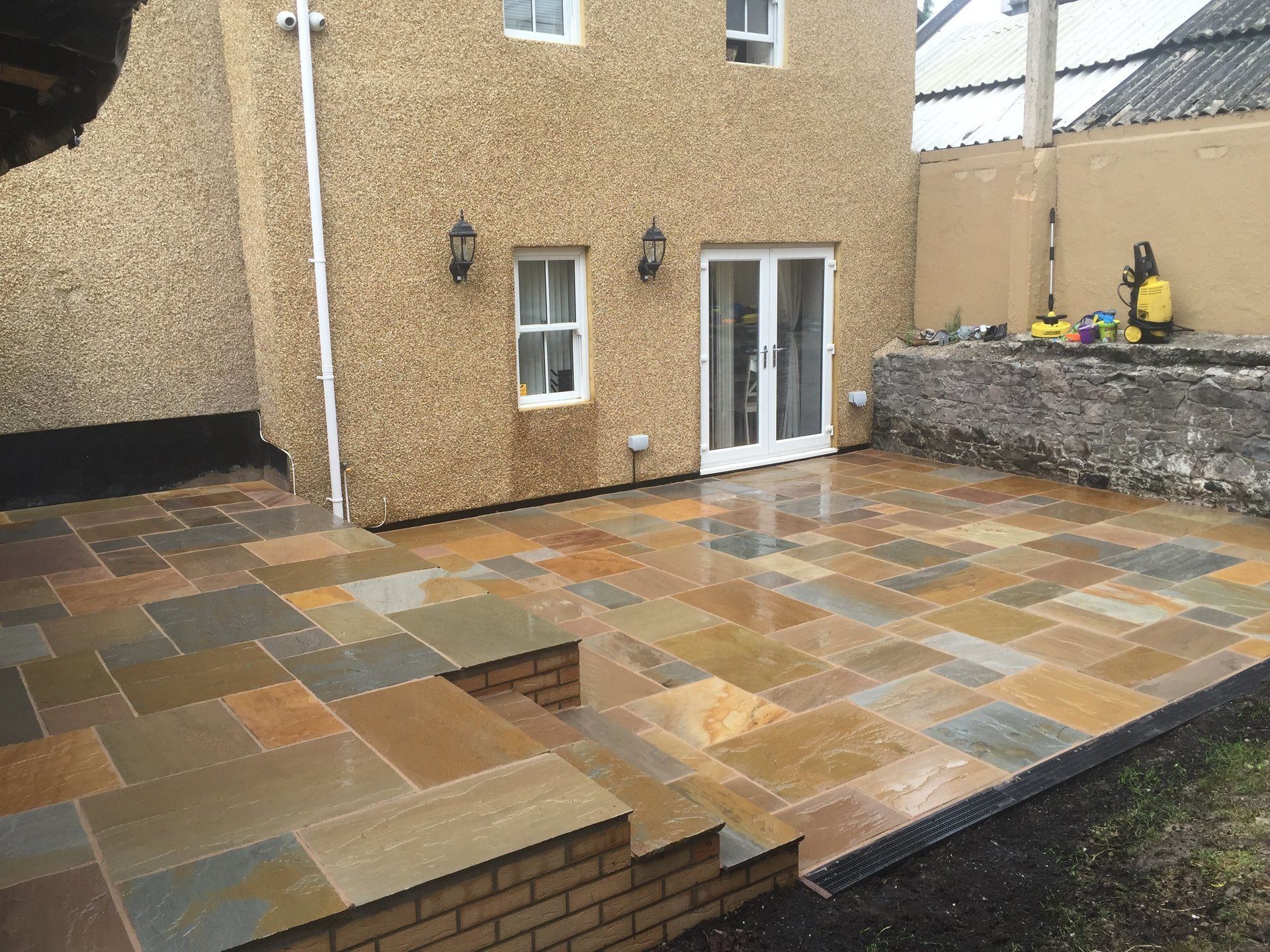 Commercial paving