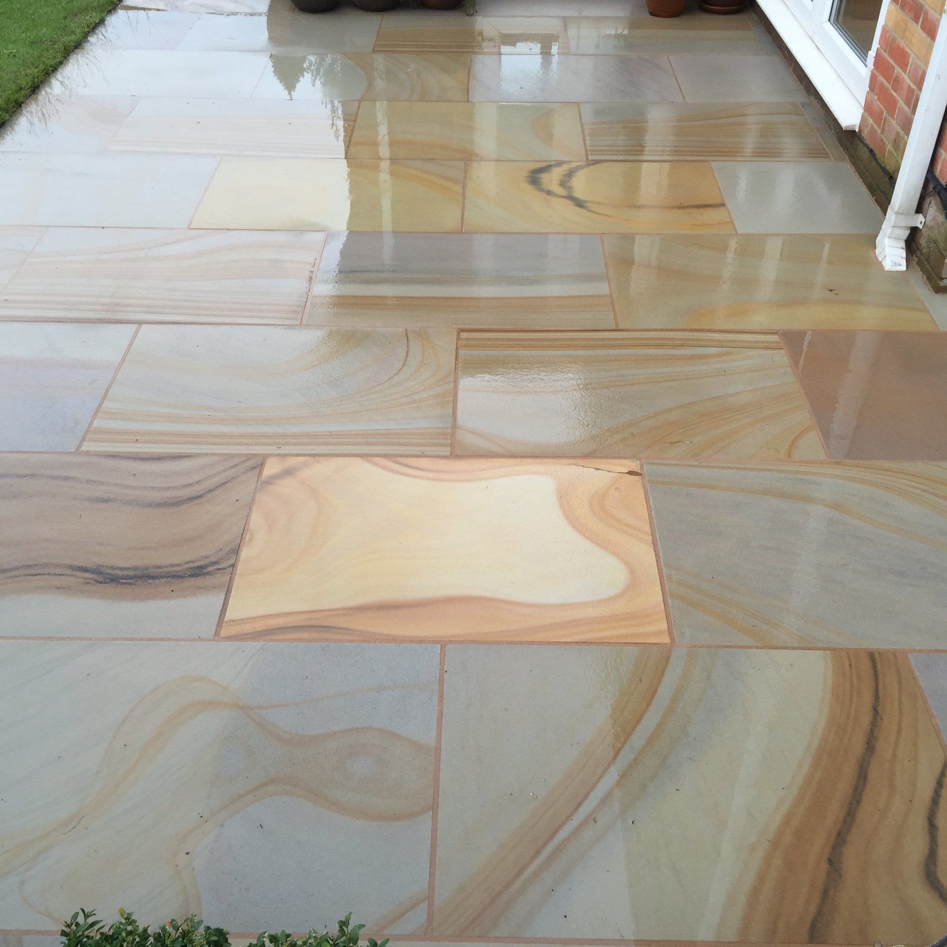 Patio laying