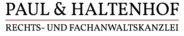 A logo for paul & haltenhof rechts-und fachanwaltskanzlei