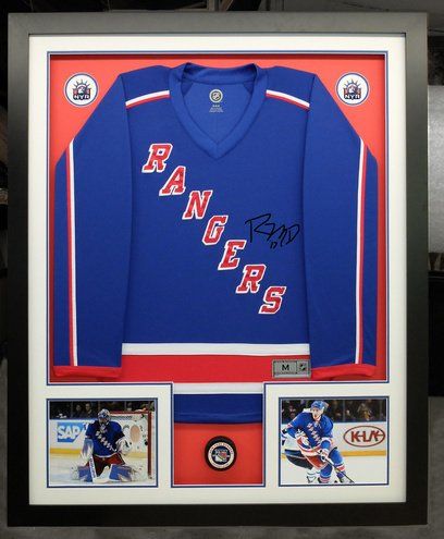NY Rangers jersey with photos 