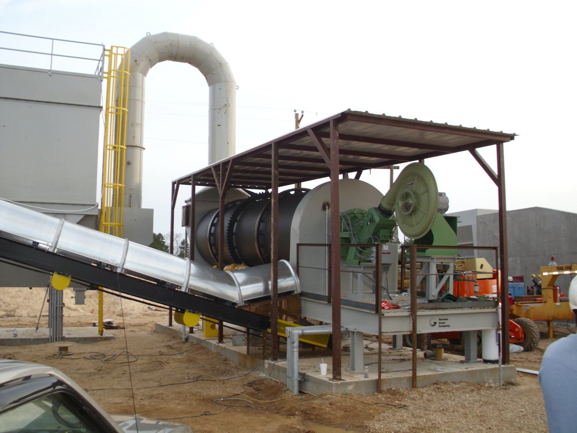 asphalt drum plant