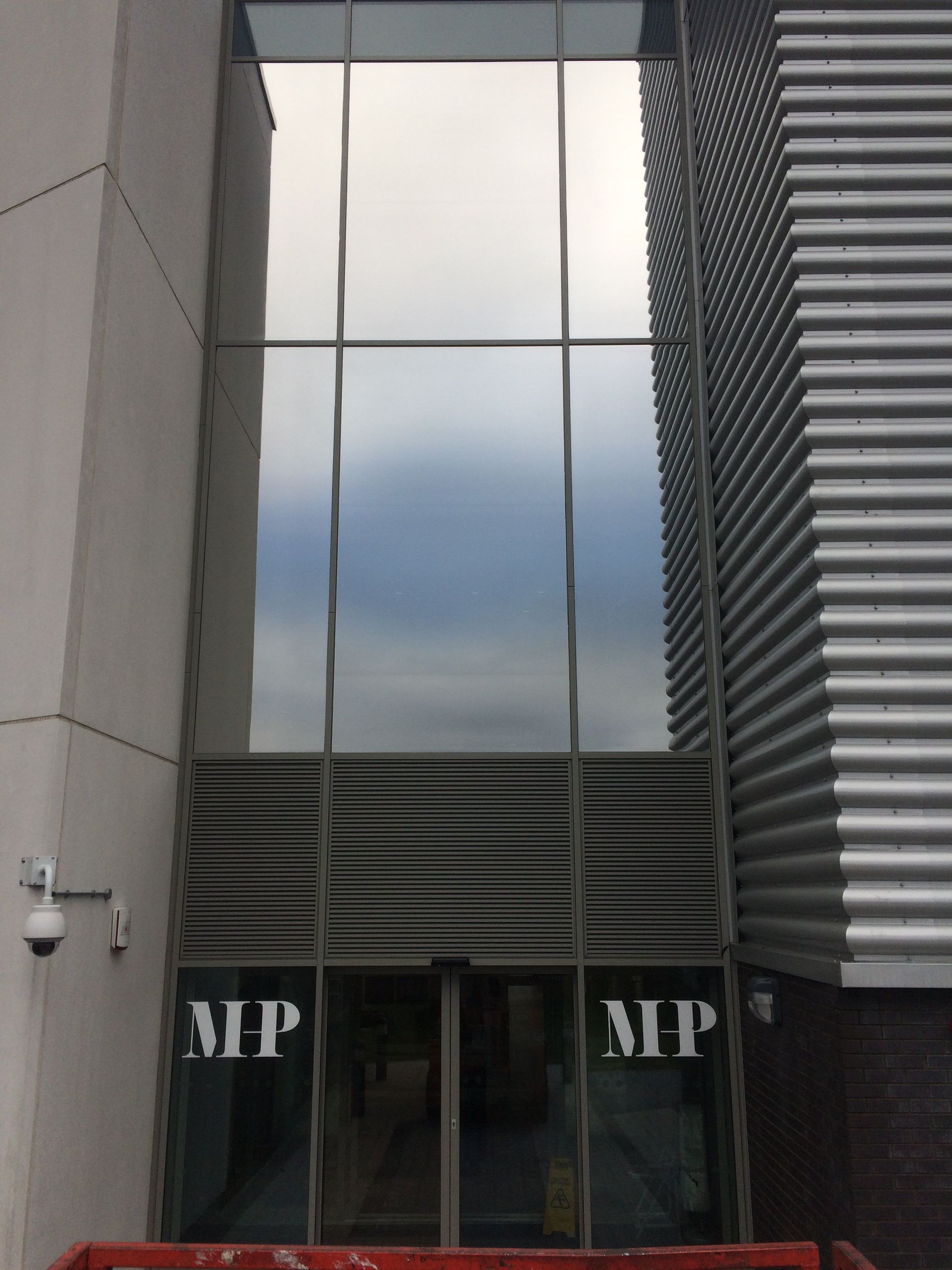 glass walls