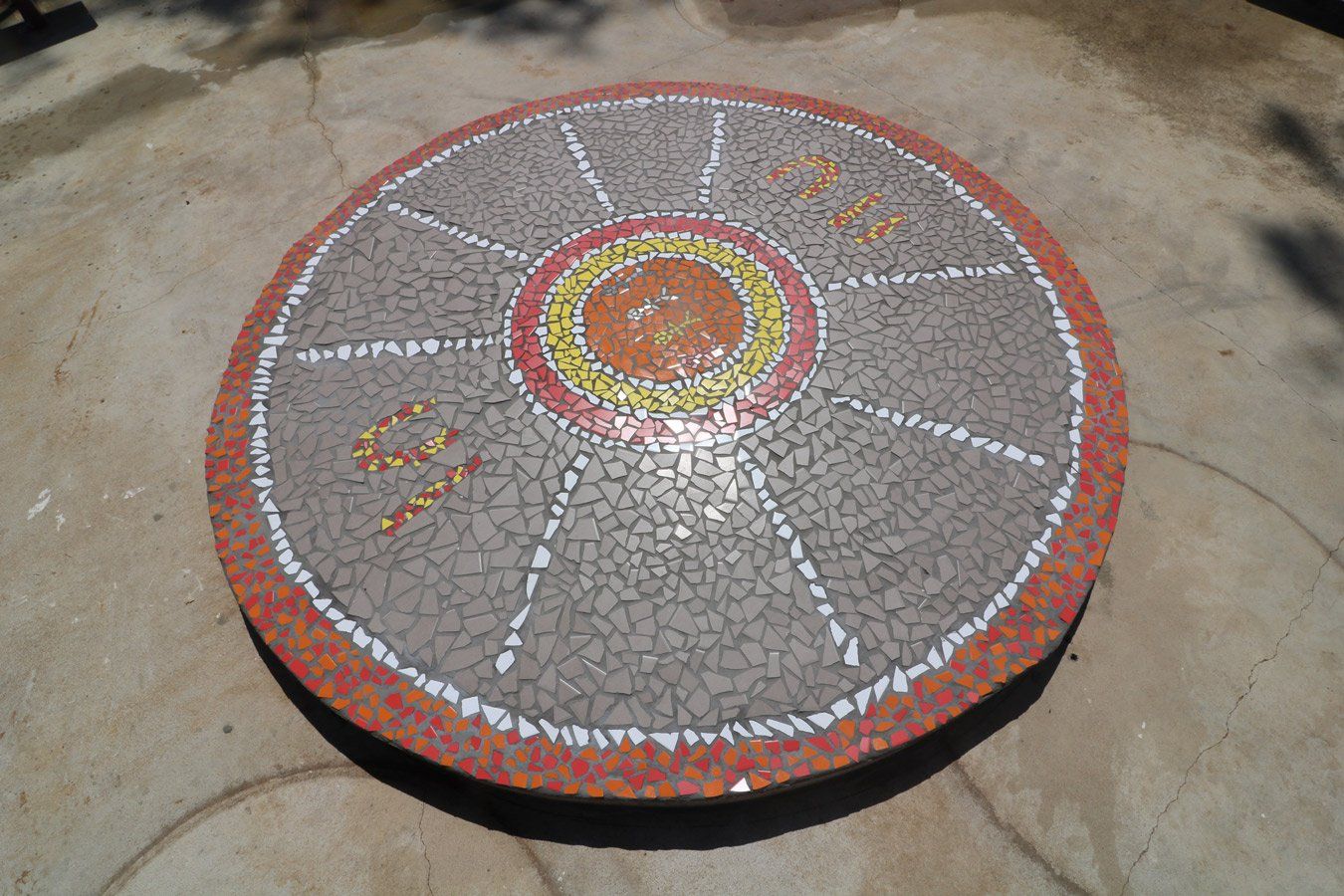 decorated stones