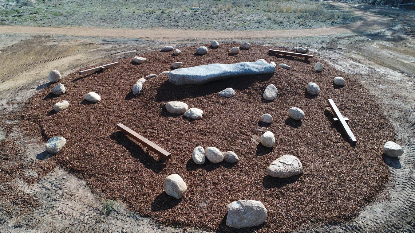 decorated stones