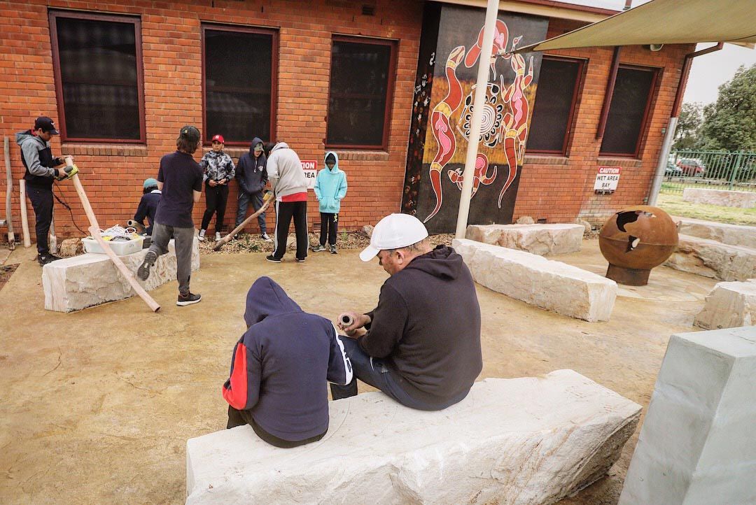 people sitting