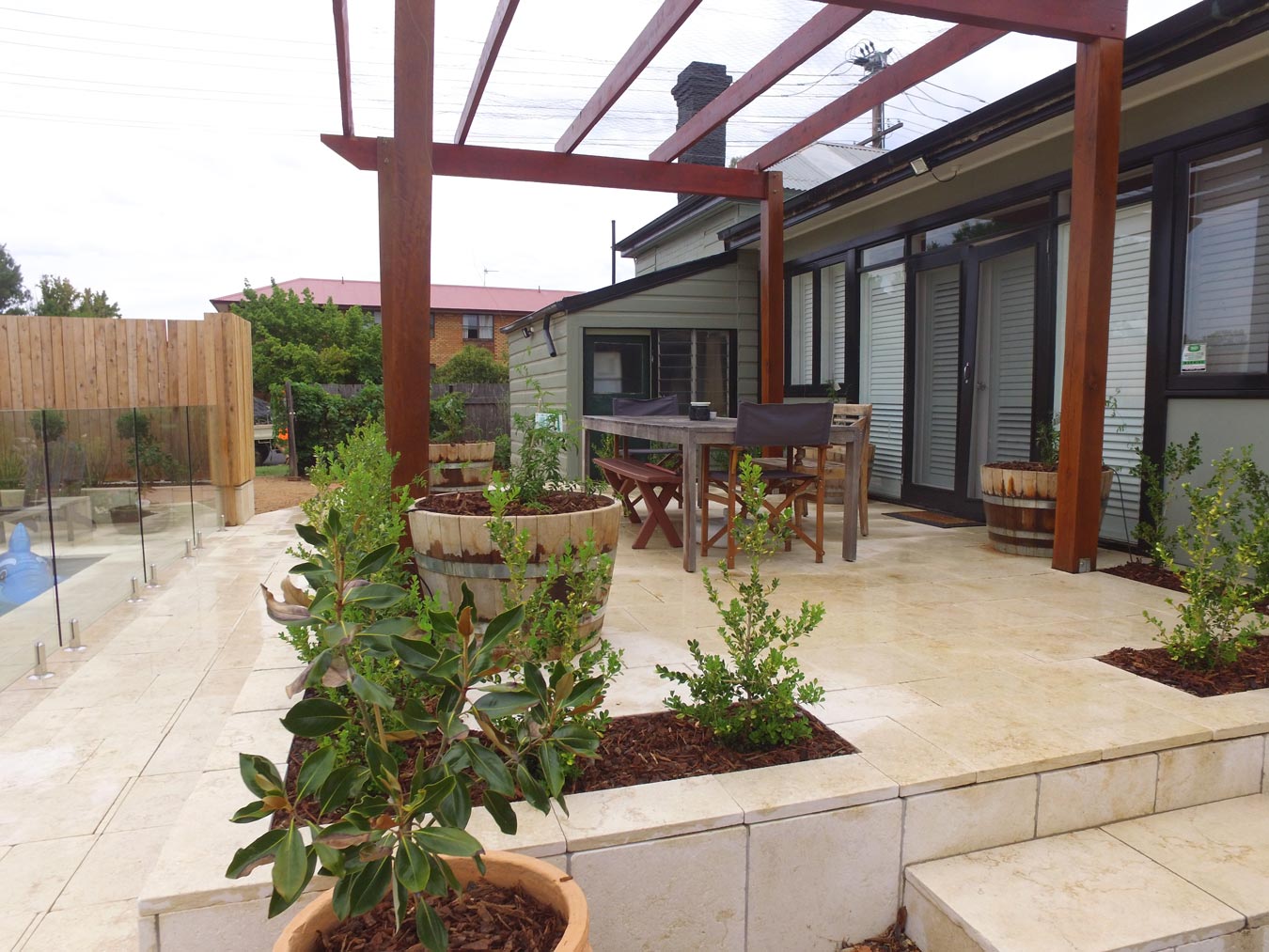 residential-landscaping balcony