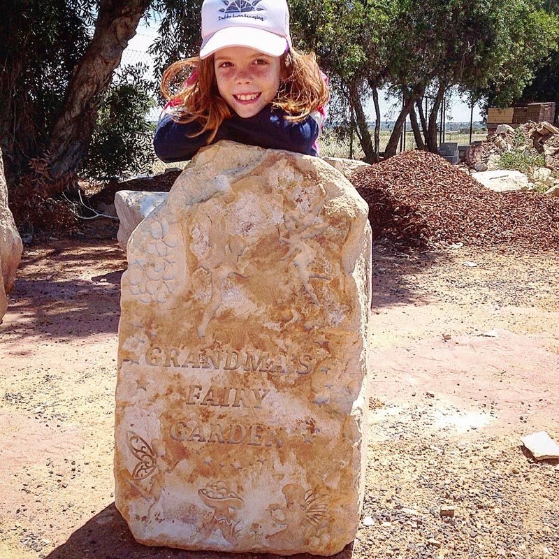 Stone Engraving- girl