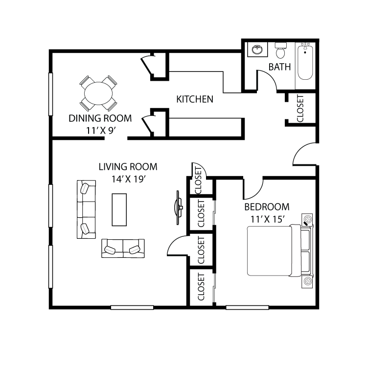 One-Bed-B