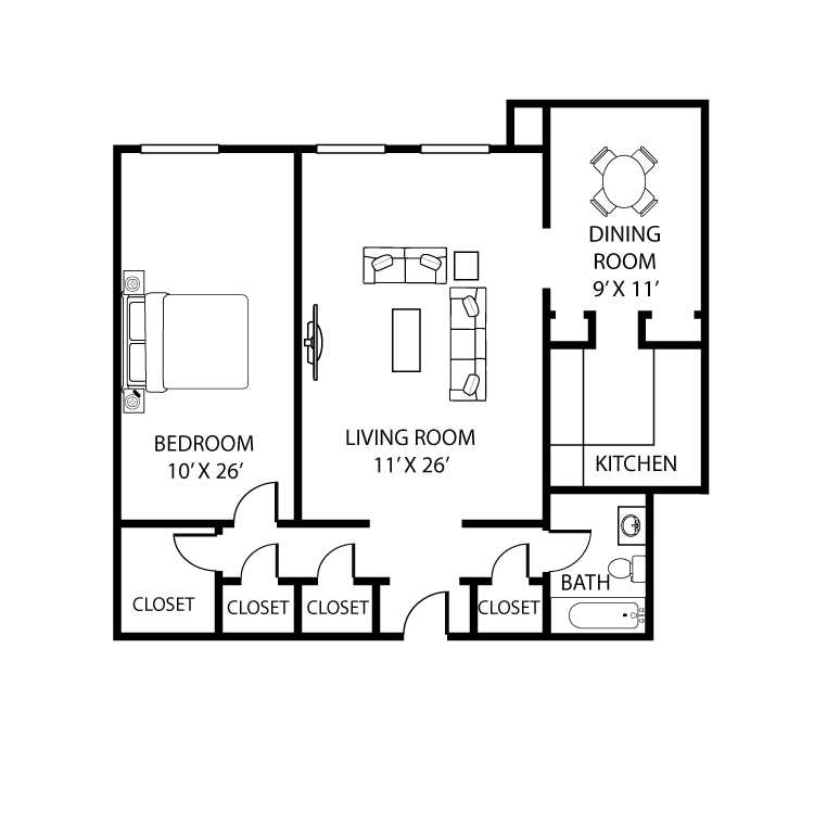 One-Bed-A