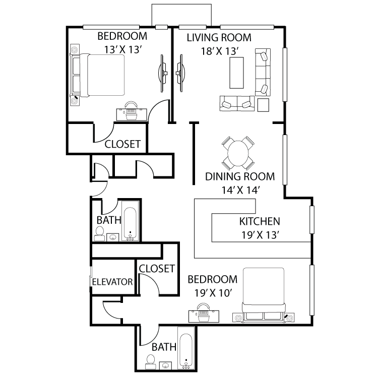 Two Bed