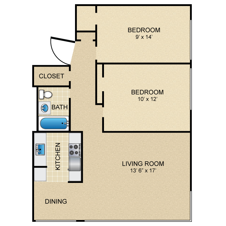 Two_Bedroom