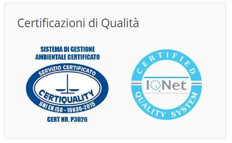 certificazioni di qualità