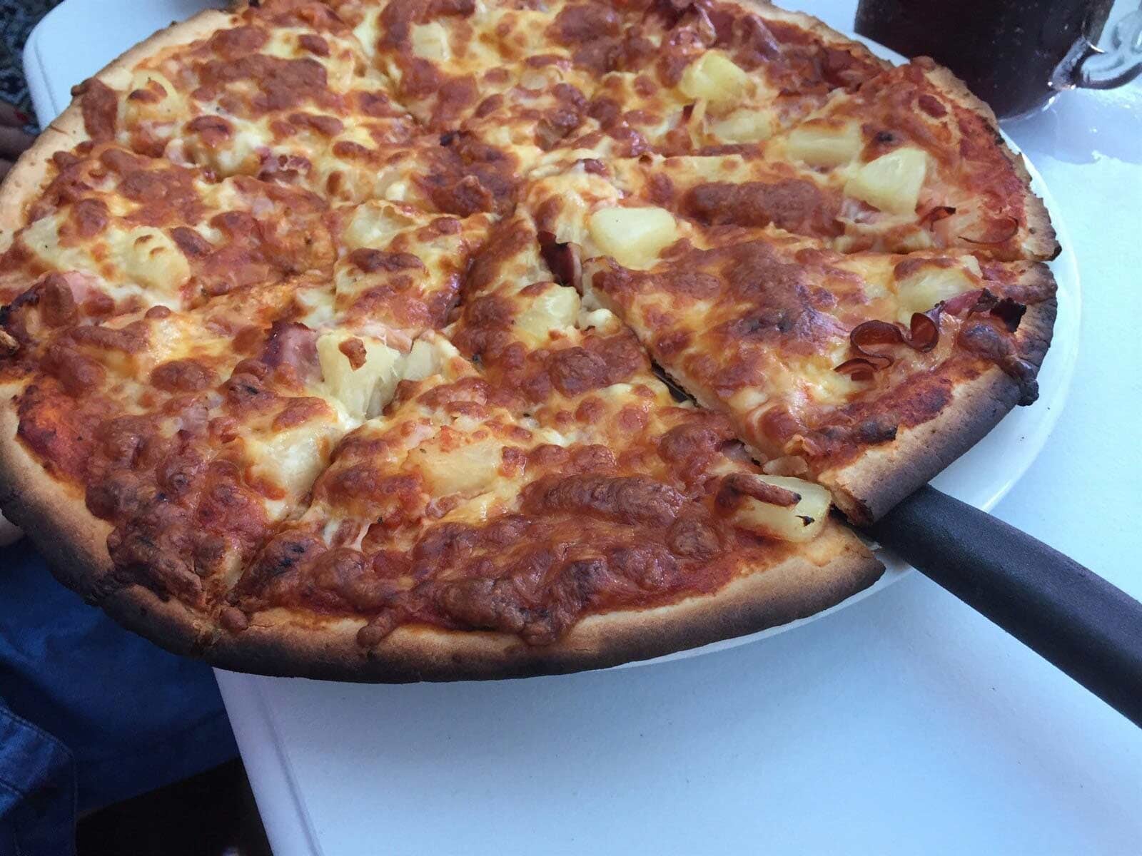 Hawaiian Pizza — Café & Bottle Shop Fingal Bay, QLD
