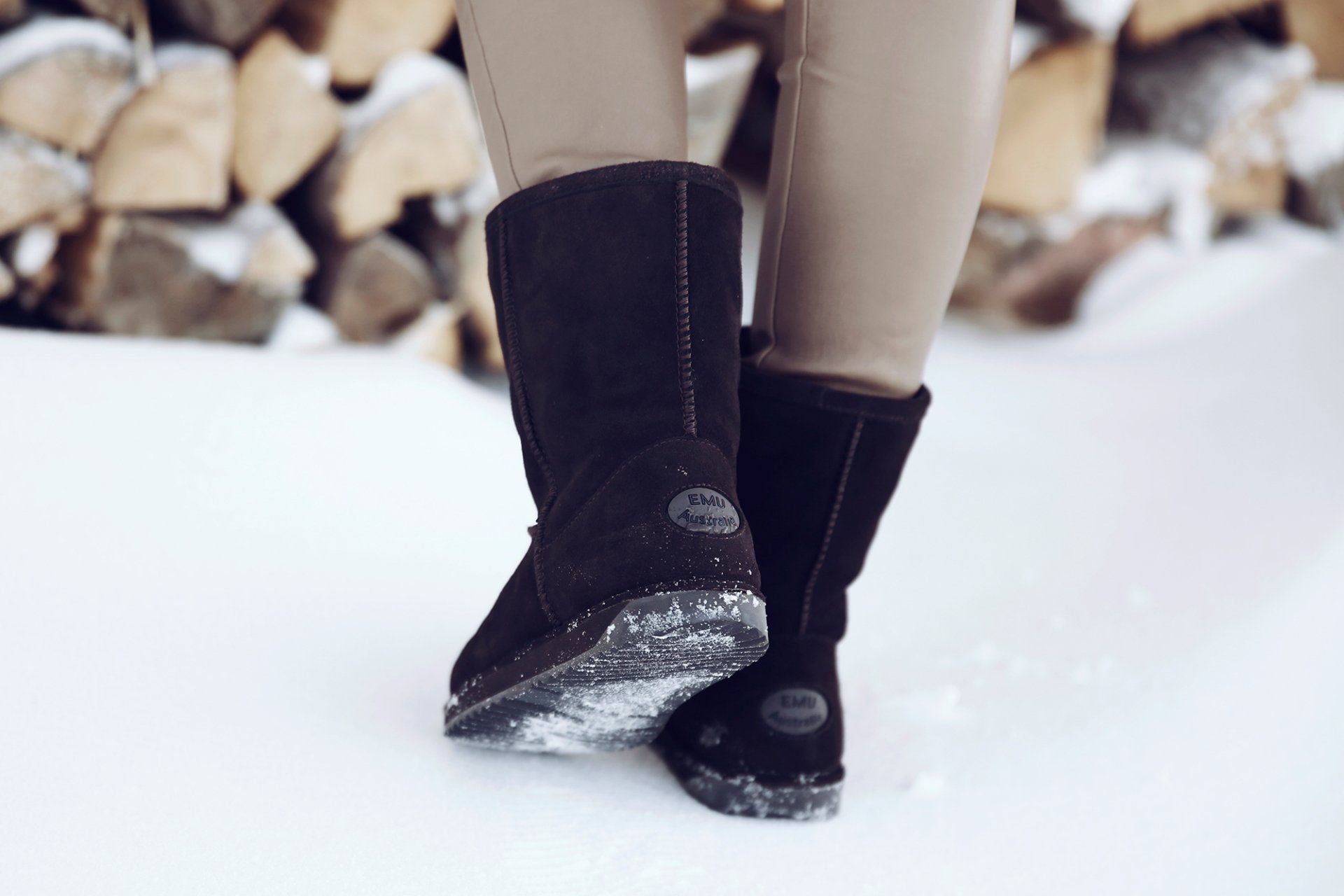 Pelz Lammfell Schuhe