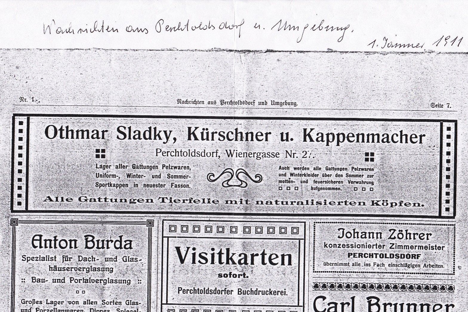Unternehmensbild - Geschichte der Firma