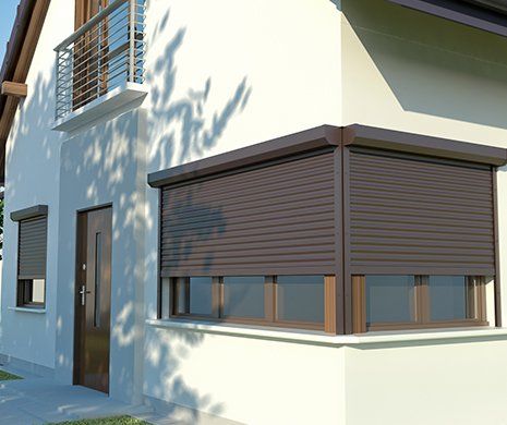 Aluminum Shutters — Residential Window Roller Shutters in Fort Myers, FL Aluminum Shutters — Residential Window Roller Shutters in Fort Myers, FL