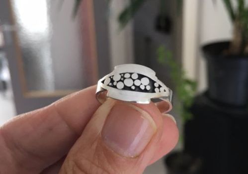 Zilveren ring Spa van Karen Klein edelsmid
