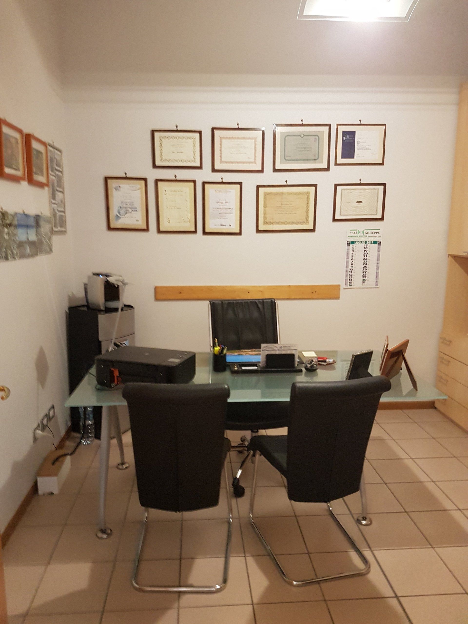 Sala visite del centro per l'udito