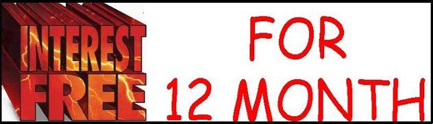 free interest 12month