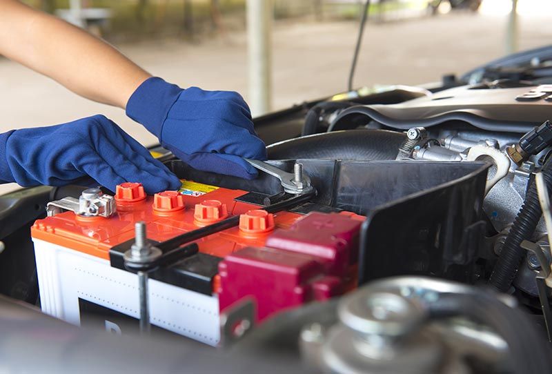 Car battery — Wheel, Tyre and Battery products Gympie, QLD
