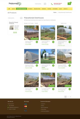 Product Collection Page Design